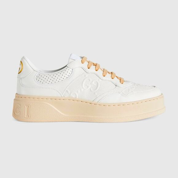 GUCCI GG Embossed Sneaker | SLIGHTLY USED - Picture 2 of 14